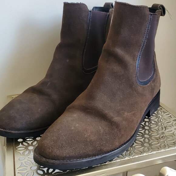 Thursday Boot Company Duchess women's Chelsea boot in brown suede 8.5 - Picture 3 of 7